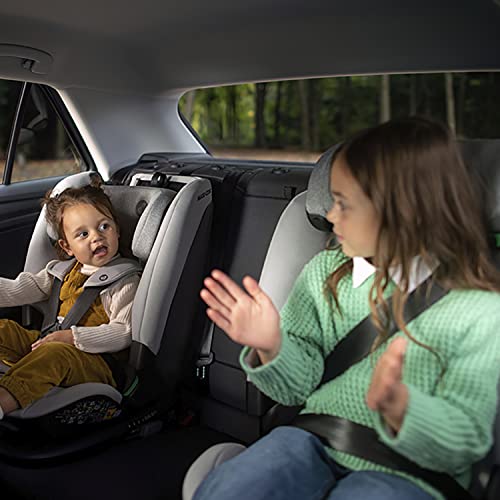 Maxi-Cosi Titan Plus i-Size Silla de Coche Multiedad, con Protección G-CELL y 4 Reclinaciones, de 15 Meses a 12 Años (76-150 cm), Negro