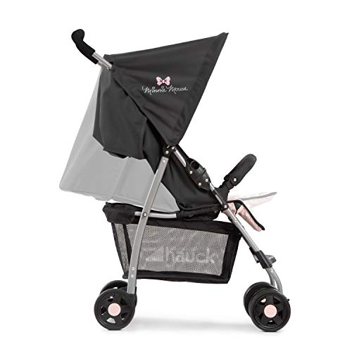 hauck Sport Silla de Paseo Ligera Disney Minnie Mouse, Reclinable desde Nacimiento (hasta 15 kg), Plegable, Rosa