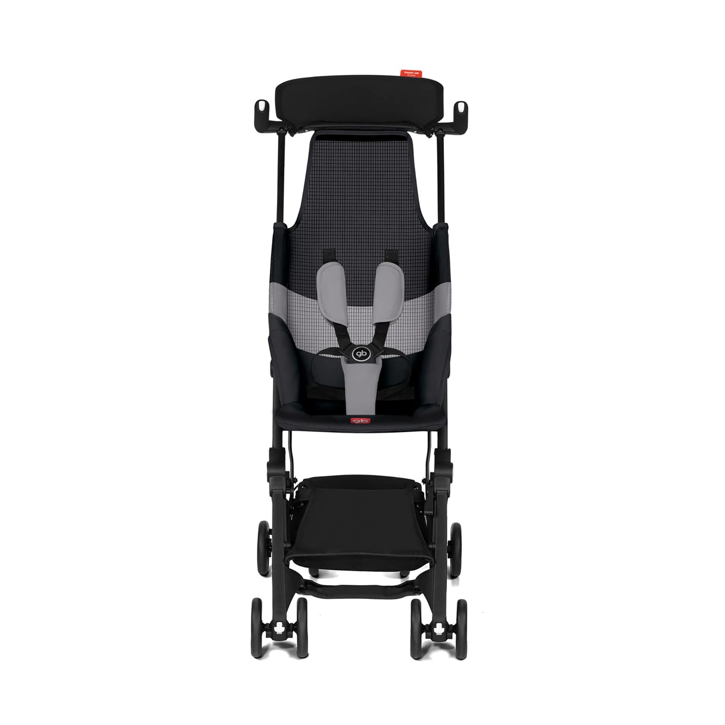 Gb Gold Pockit Air All-Terrain PU1 Sillita de Paseo, Velvet Black (2019), 1 Unidad (Paquete de 1)