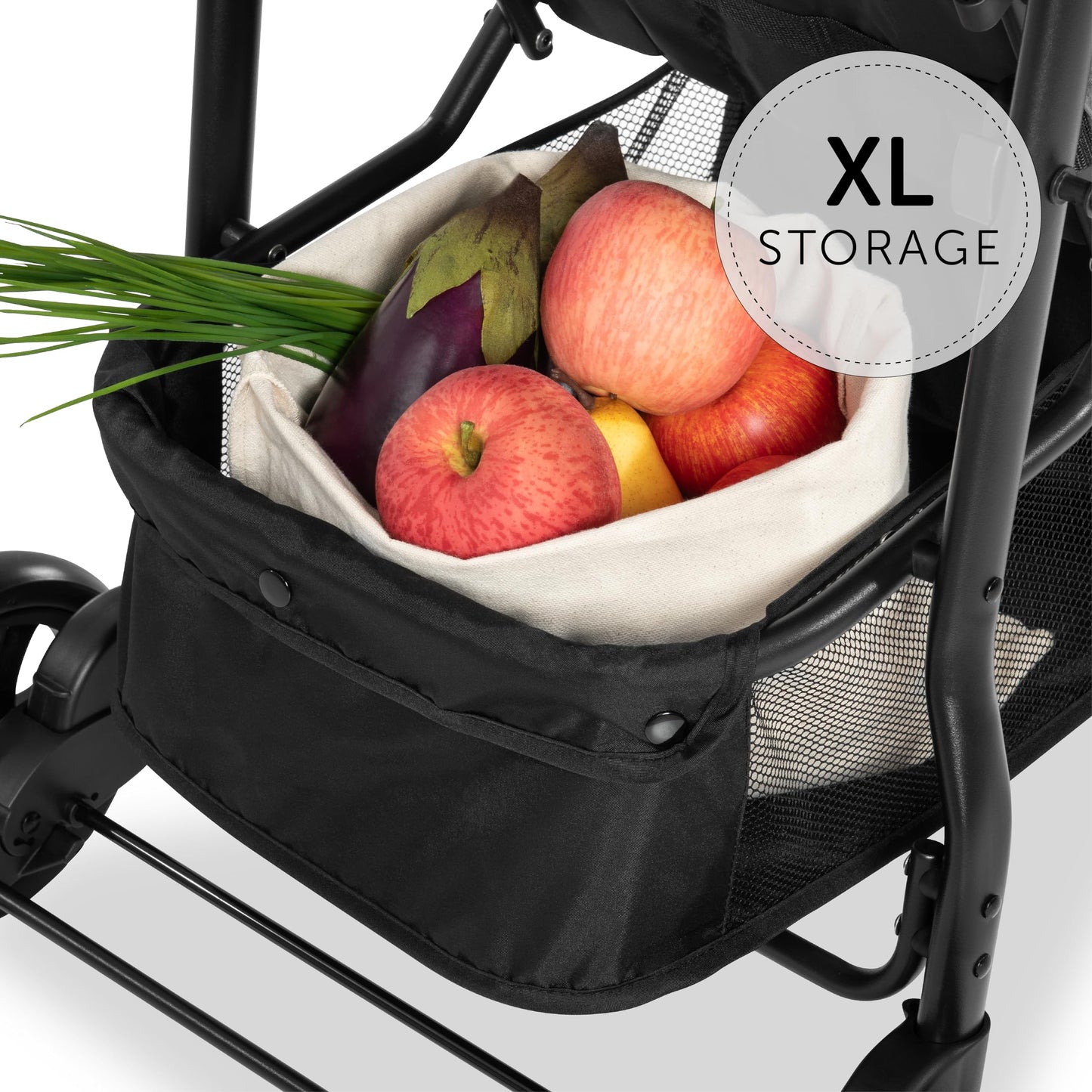 hauck Citi Neo 3 Silla de Paseo Ligera de 3 Ruedas, Reclinable desde Nacimiento hasta 22 kg, Plegado Compacto, Gris
