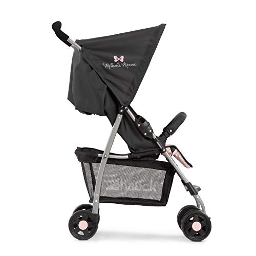 hauck Sport Silla de Paseo Ligera Disney Minnie Mouse, Reclinable desde Nacimiento (hasta 15 kg), Plegable, Rosa