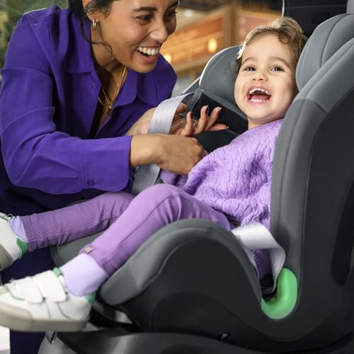 Maxi-Cosi Titan S i-Size Silla de Coche Evolutiva con ISOFIX, 5 Reclinaciones y Protección G-CELL, de 15 Meses a 12 Años (76-150 cm), Tonal Black