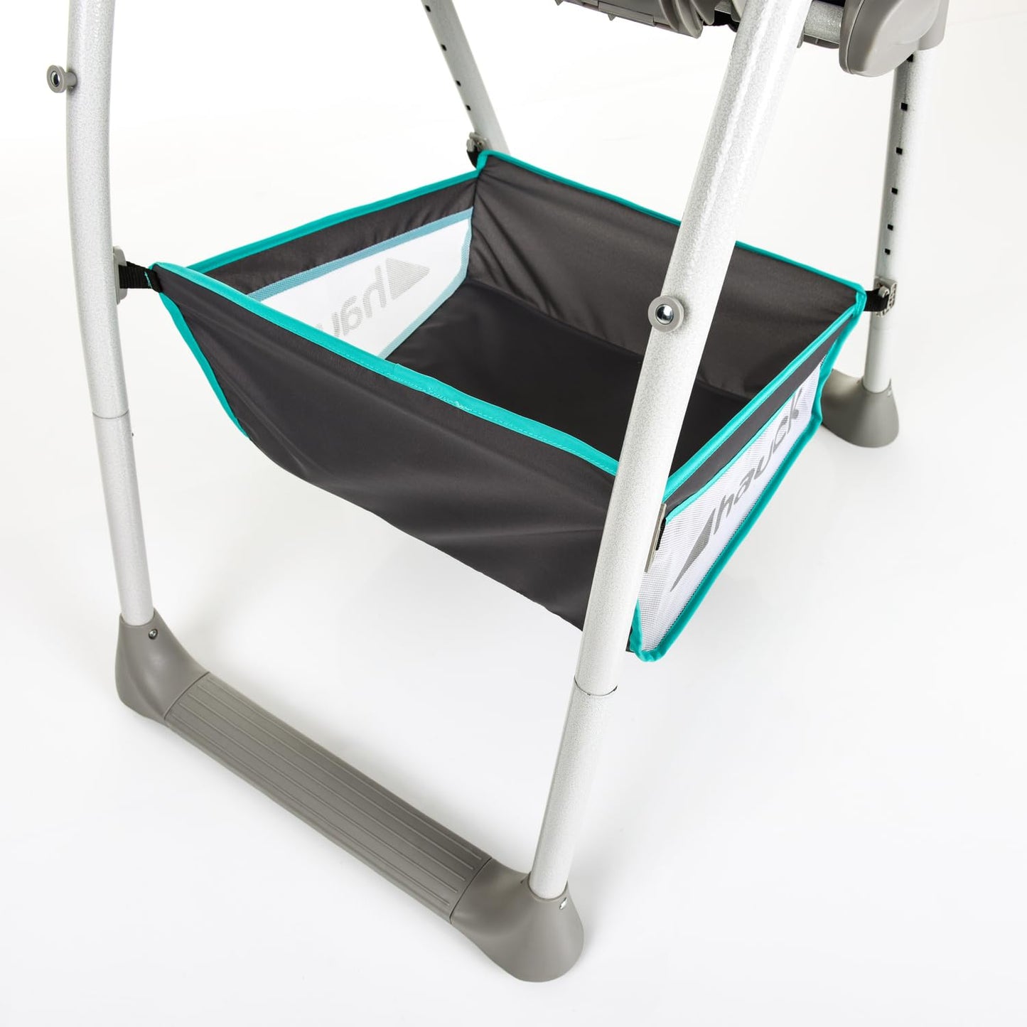 hauck Sit N Relax Trona Evolutiva con Hamaca para Bebé, desde 0 Meses, Plegable, Altura Regulable, Hearts/Grey