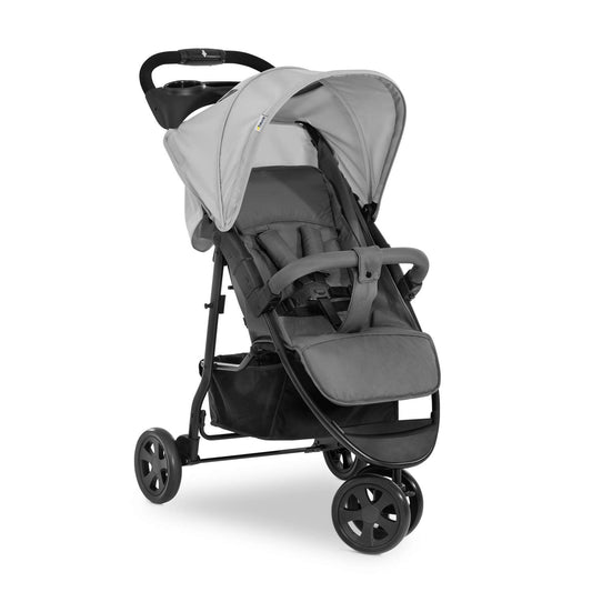 hauck Citi Neo 3 Silla de Paseo Ligera de 3 Ruedas, Reclinable desde Nacimiento hasta 22 kg, Plegado Compacto, Gris