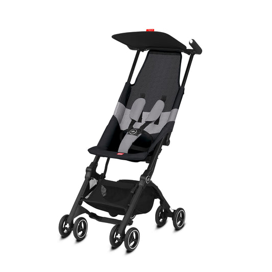 Gb Gold Pockit Air All-Terrain PU1 Sillita de Paseo, Velvet Black (2019), 1 Unidad (Paquete de 1)