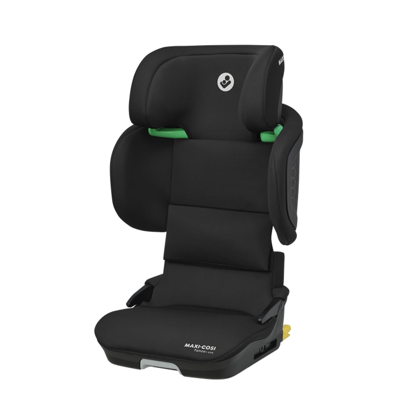 Maxi-Cosi Tanza i-Size Silla de Coche Plegable y Portátil, con ISOFIX, Protección G-CELL y 10 Posiciones de Reposacabezas, de 3.5 a 12 Años, Full Black
