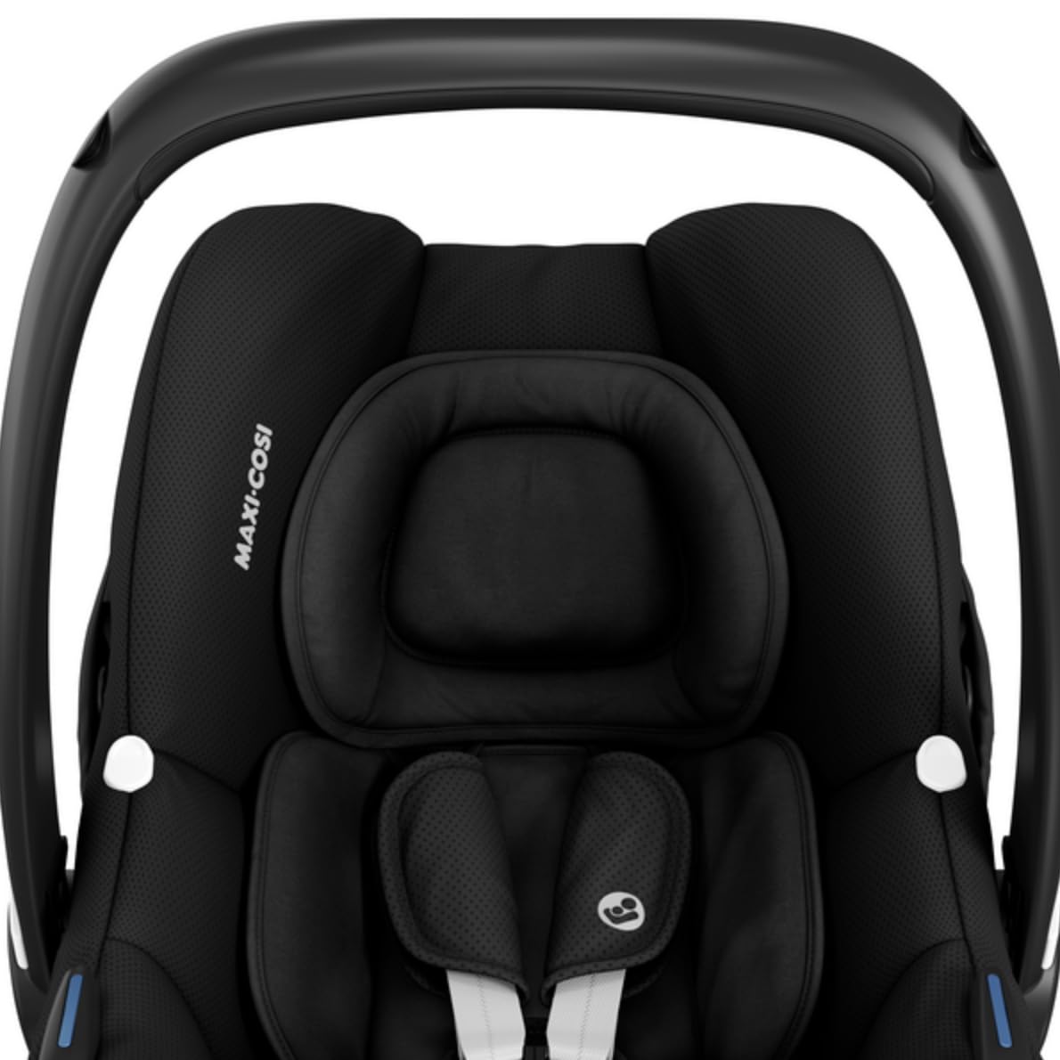 Maxi-Cosi CabrioFix i-Size Silla de Coche para Bebé Grupo 0+ (0-12 kg), de 40 a 75 cm, Essential Black
