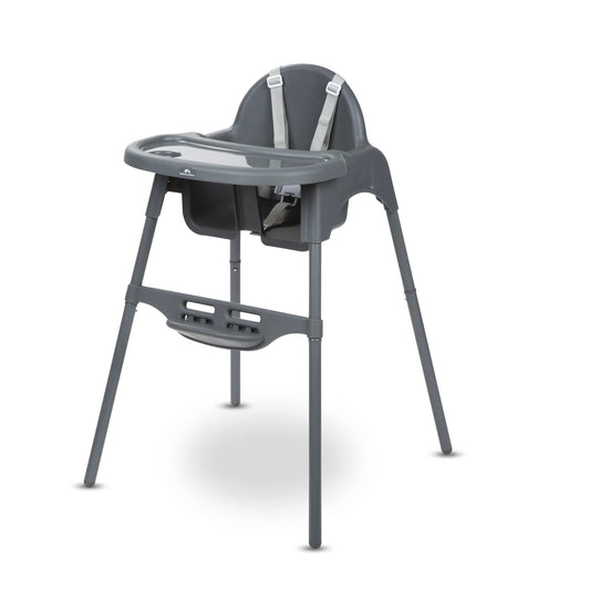 Bebeconfort Meely Trona 2 en 1 Convertible en Silla, Ligera (3,3 kg), con Arnés de 5 Puntos, Dark Grey