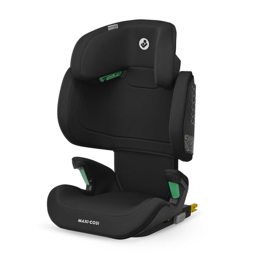 Maxi-Cosi RodiFix M i-Size Silla de Coche ISOFIX con Respaldo Alto, con Protección G-CELL, de 3.5 a 12 Años (100-150 cm), Basic Black