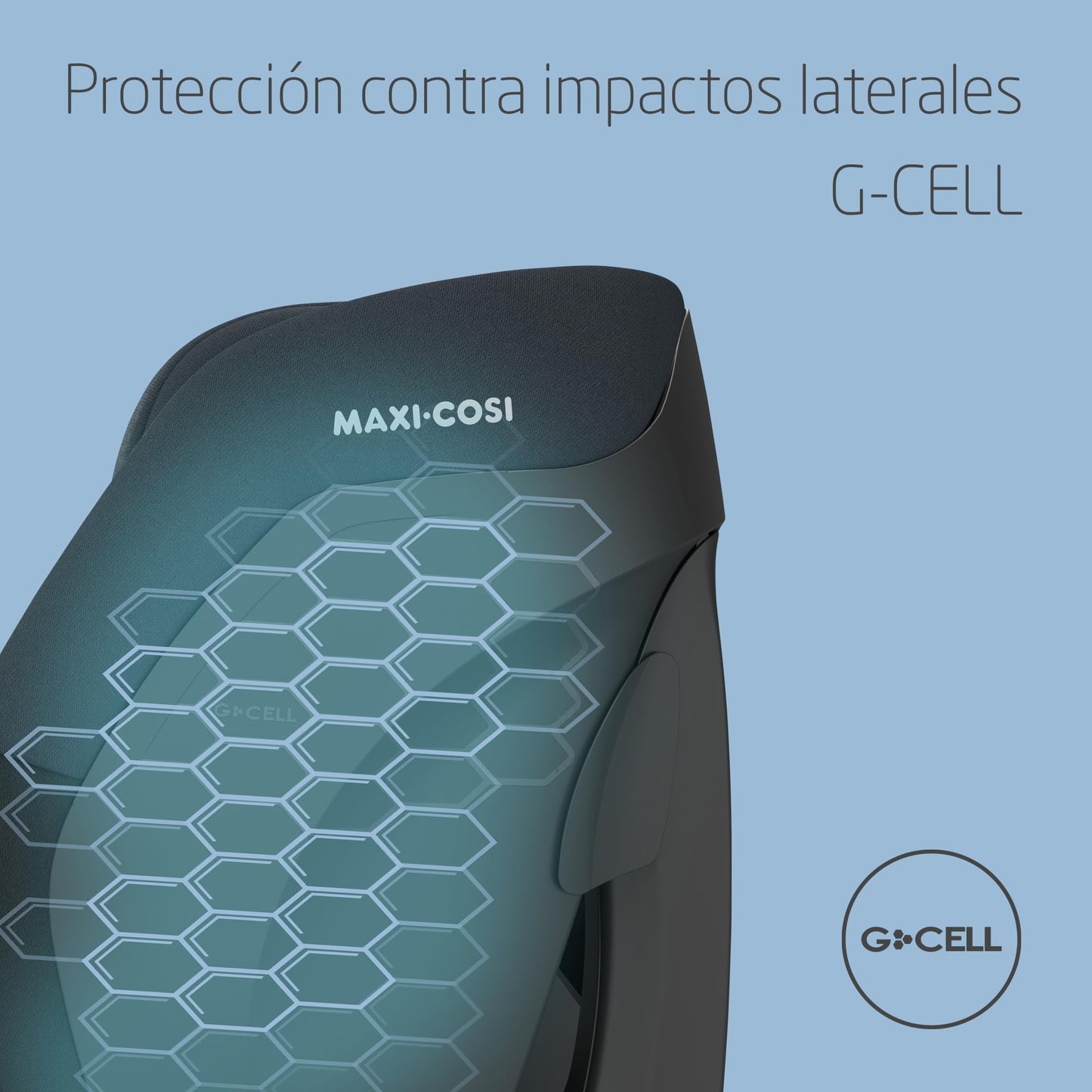 Maxi-Cosi Titan S i-Size Silla de Coche Evolutiva con ISOFIX, 5 Reclinaciones y Protección G-CELL, de 15 Meses a 12 Años (76-150 cm), Tonal Black