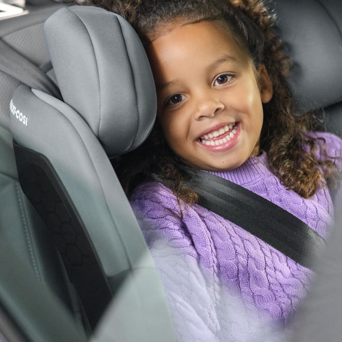 Maxi-Cosi Titan S i-Size Silla de Coche Evolutiva con ISOFIX, 5 Reclinaciones y Protección G-CELL, de 15 Meses a 12 Años (76-150 cm), Tonal Black