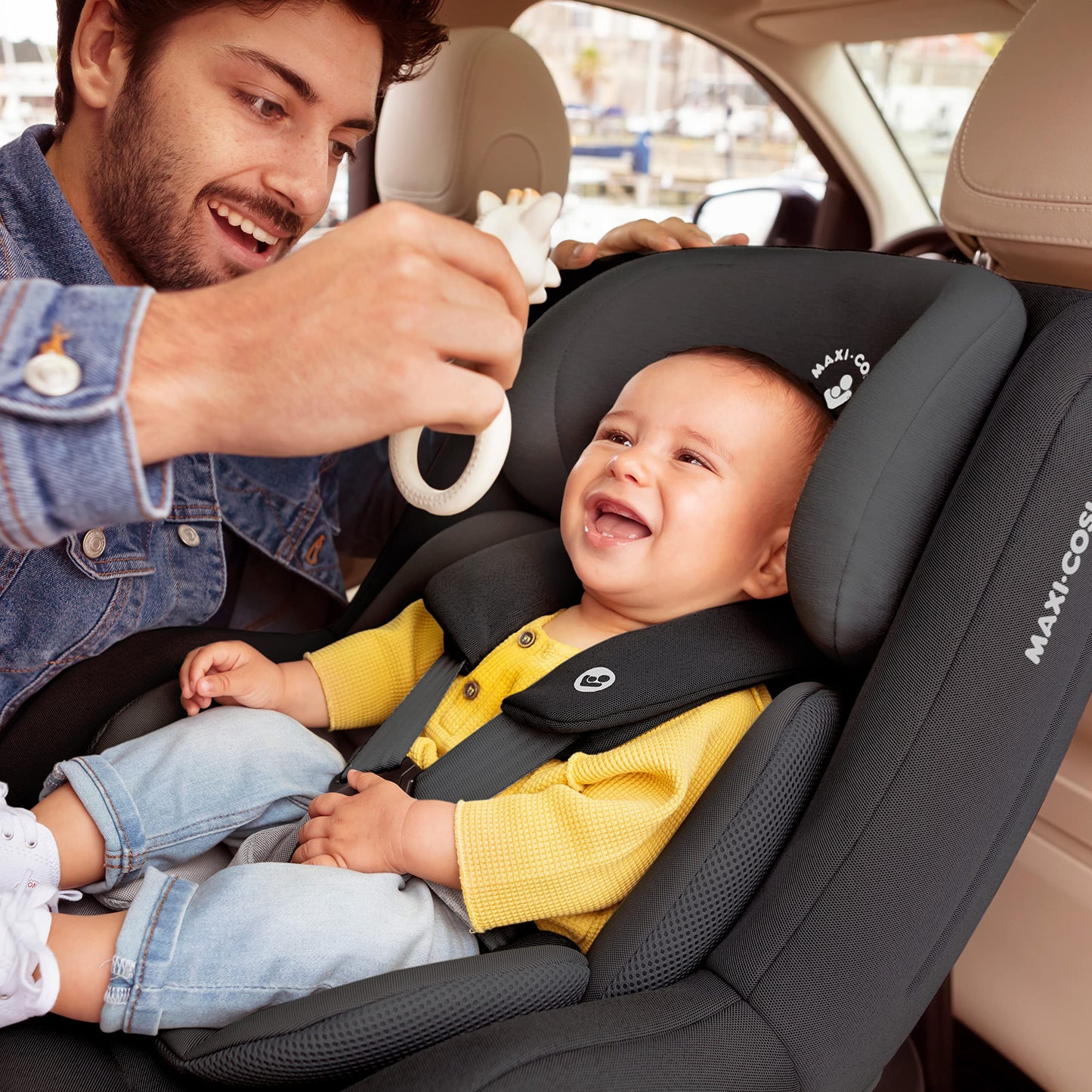 Maxi-Cosi Pearl Pro² Silla de Coche i-Size, con ISOFIX, de 6 Meses a 4 Años (67 a 105 cm), Negro