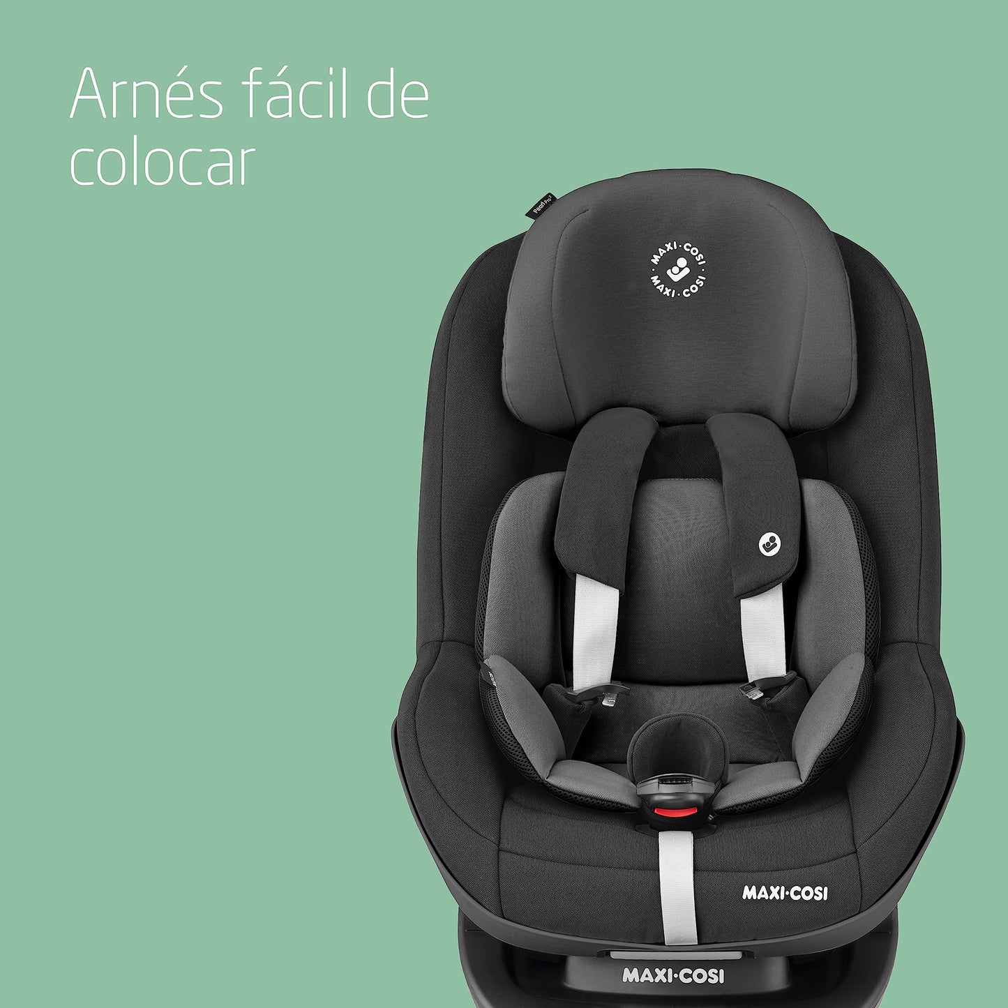 Maxi-Cosi Pearl Pro² Silla de Coche i-Size, con ISOFIX, de 6 Meses a 4 Años (67 a 105 cm), Negro